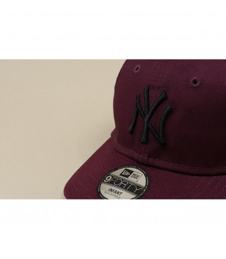casquette bébé NY bordeaux casquette bébé NY bordeaux
